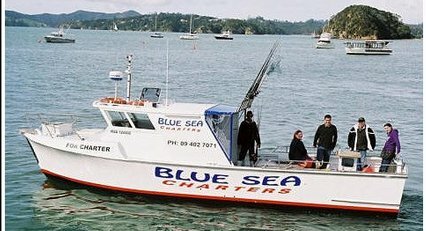 Blue Seas Fishing Charters aboard Splash in the Bay of Islands