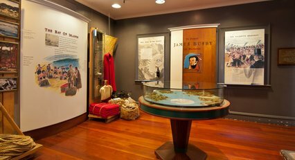 Treaty House displays