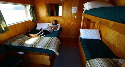 Seaveiw accommodation aboard The Rock Overnight Cruise